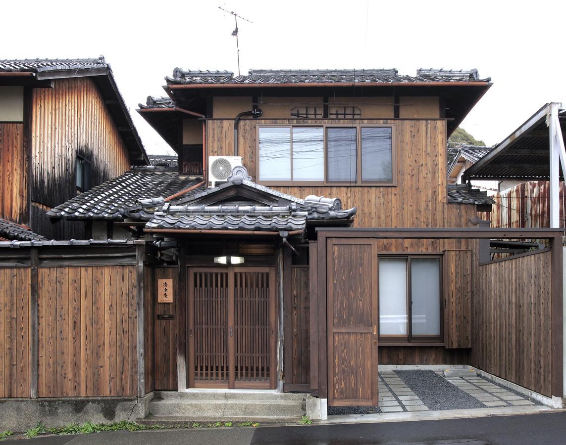 Kiyomizuan 清水庵 車庫2台可 ビフォアアフターの匠 坂田基禎さん改築の京町家 Hotel Kyoto Bagian luar foto
